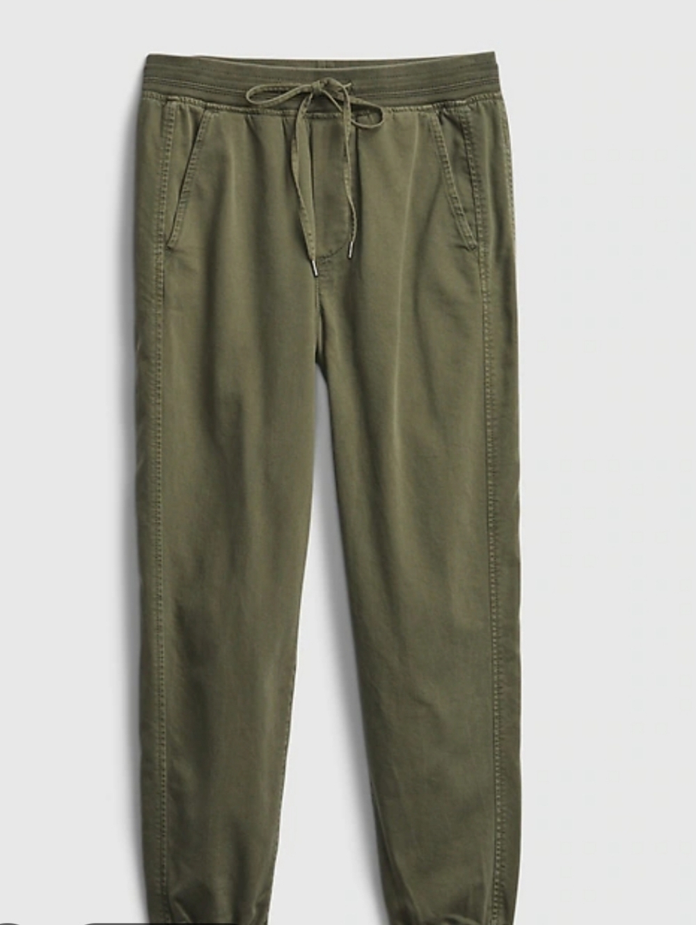 WOMEN'S GAP KHAKI GREEN JOGGERS PANTS SIZE S $70